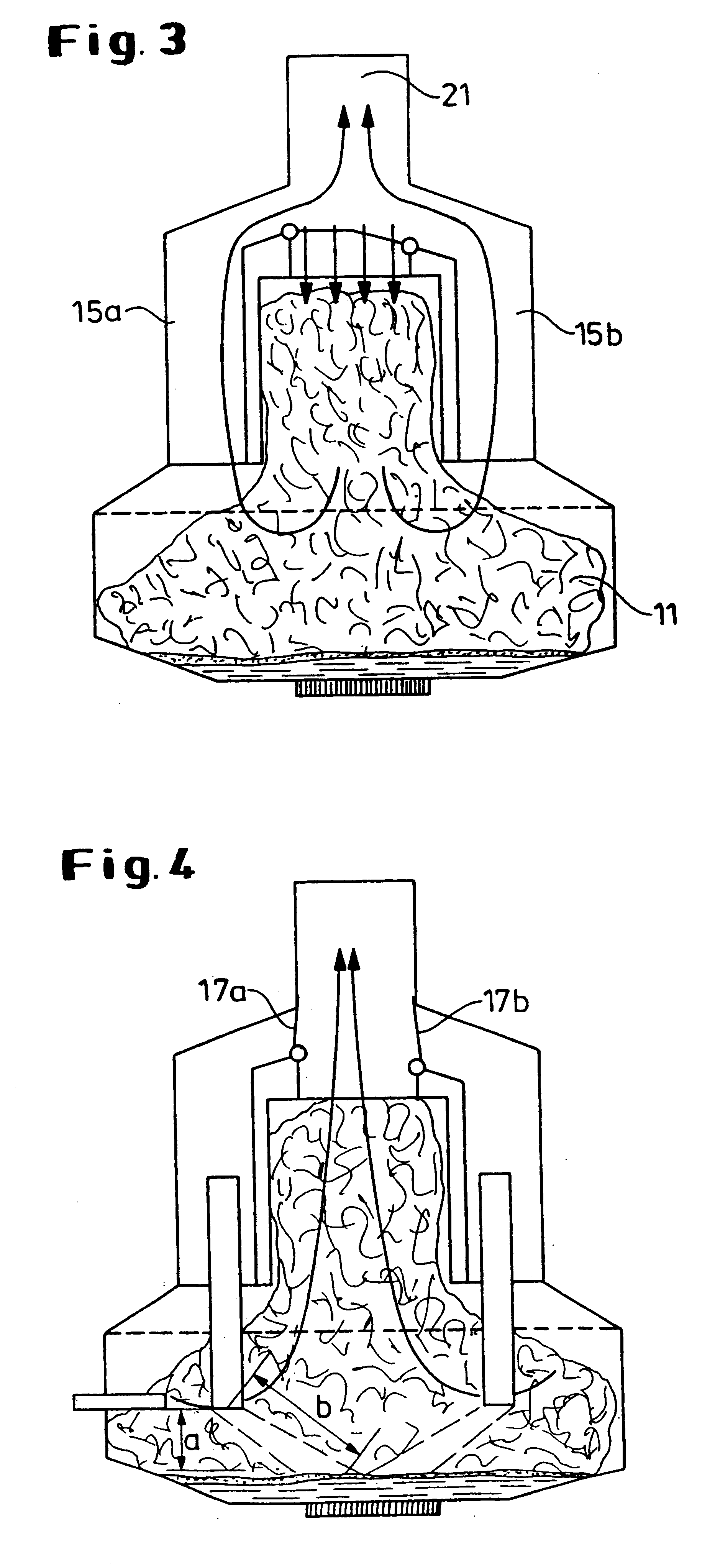 Direct-current arc furnace comprising a centric charging shaft for producing steel and a method therefor