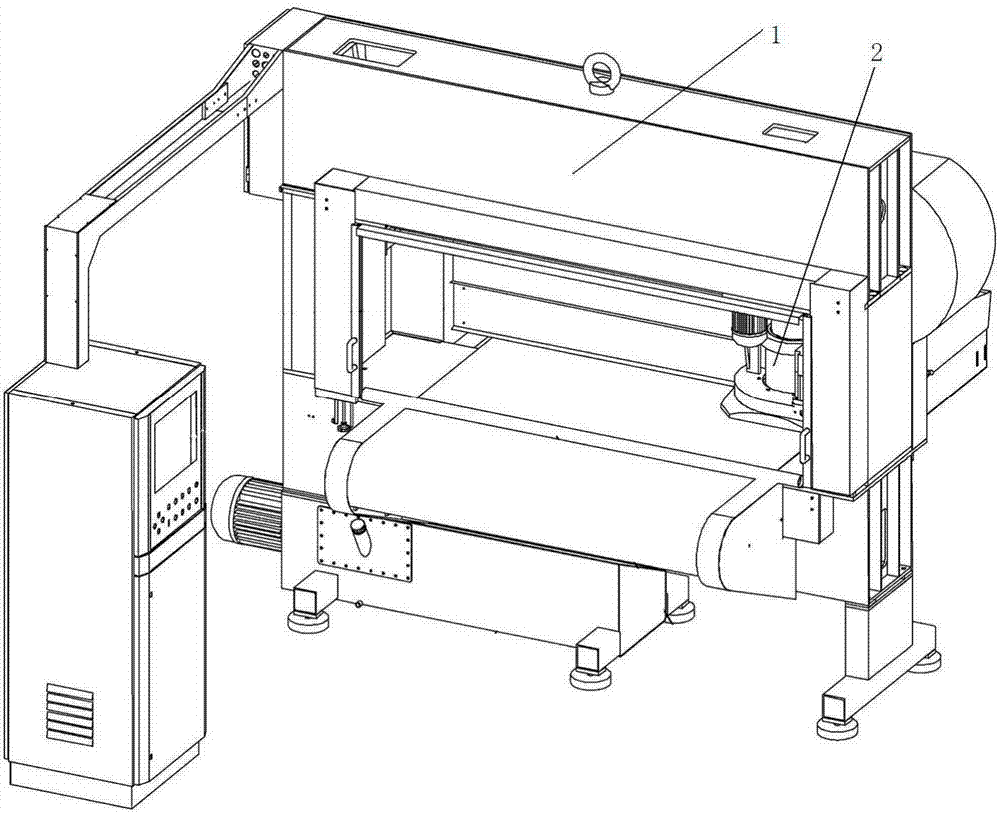 A rotary punching device for CNC cutting machine