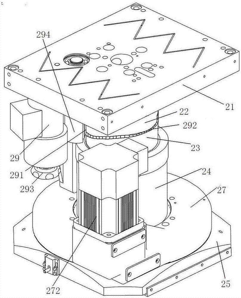 A rotary punching device for CNC cutting machine