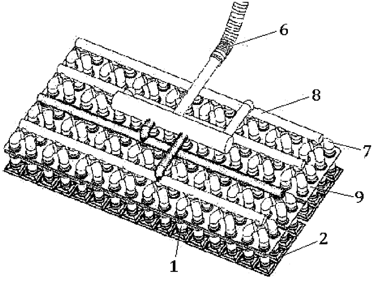 Deep sea cobalt crust cutting device based on high pressure water jet