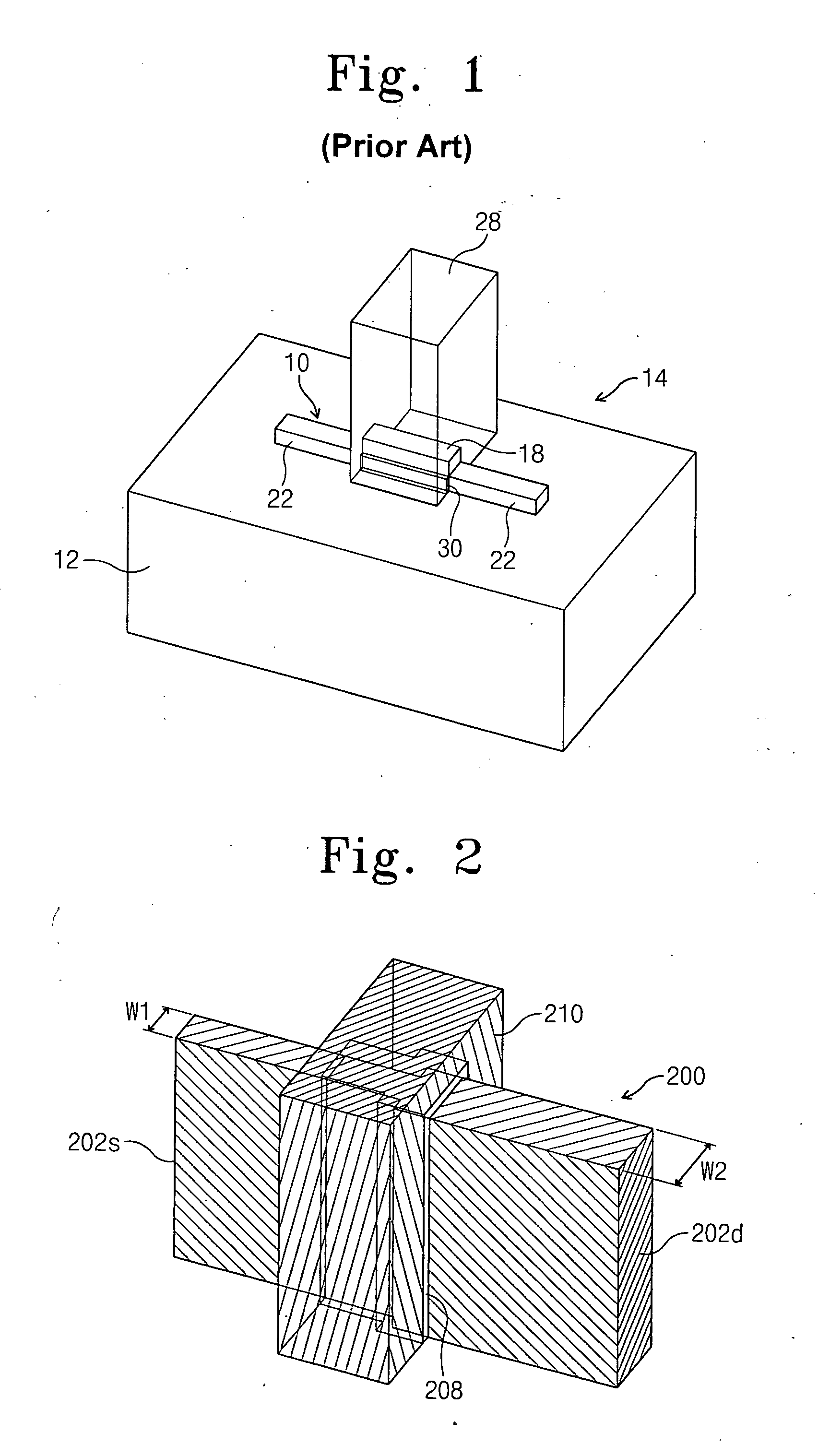 Fin field effect transistors and methods of fabricating the same