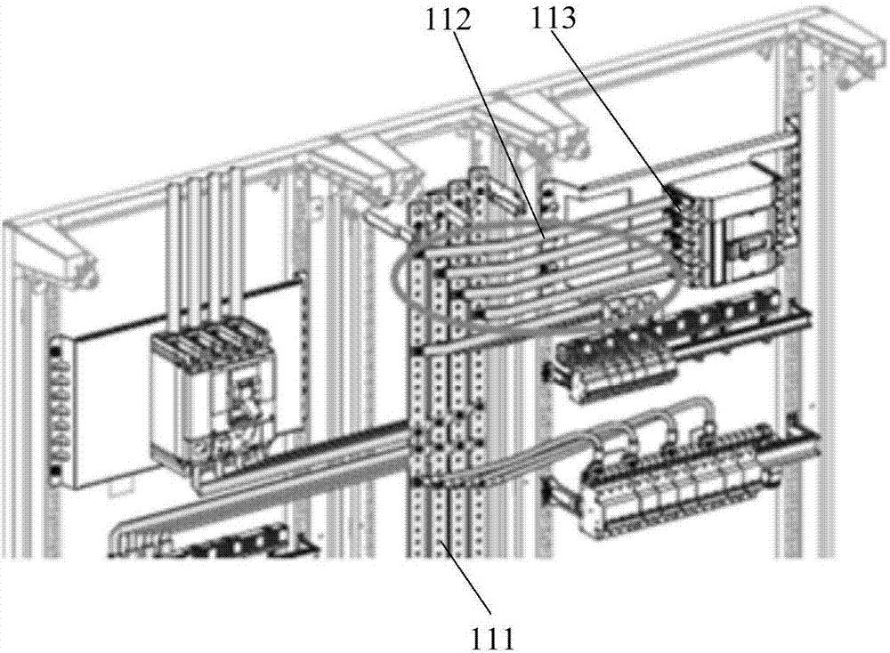 Power distribution cabinet and data center applying same