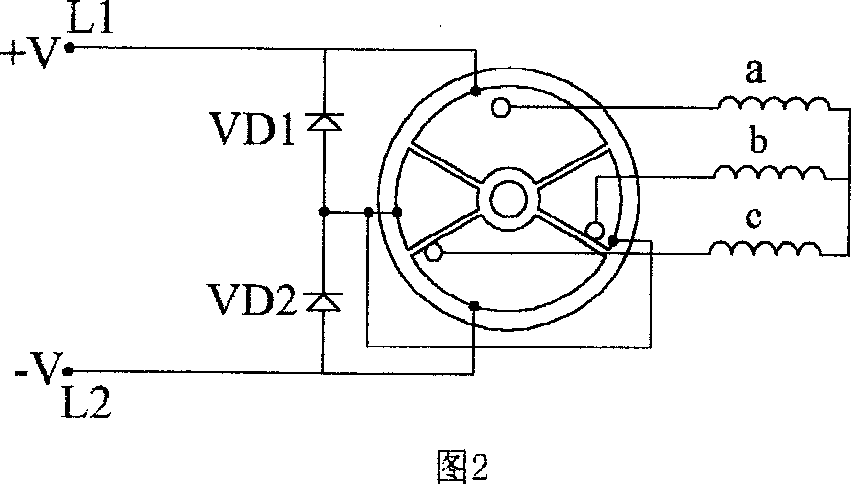 DC motor with commutator and its driven washing machine
