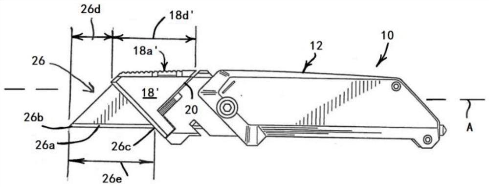 Interchangeable different style-blade utility knife