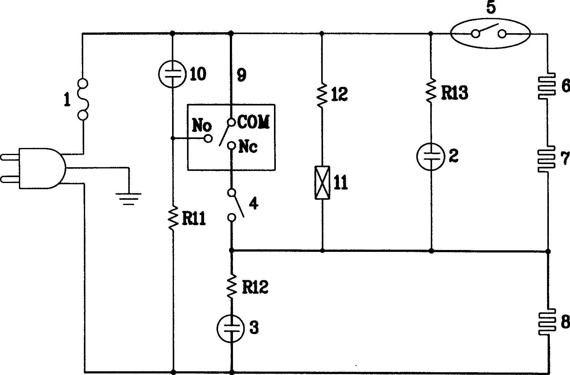 Pressure thermal insulating electric cooker