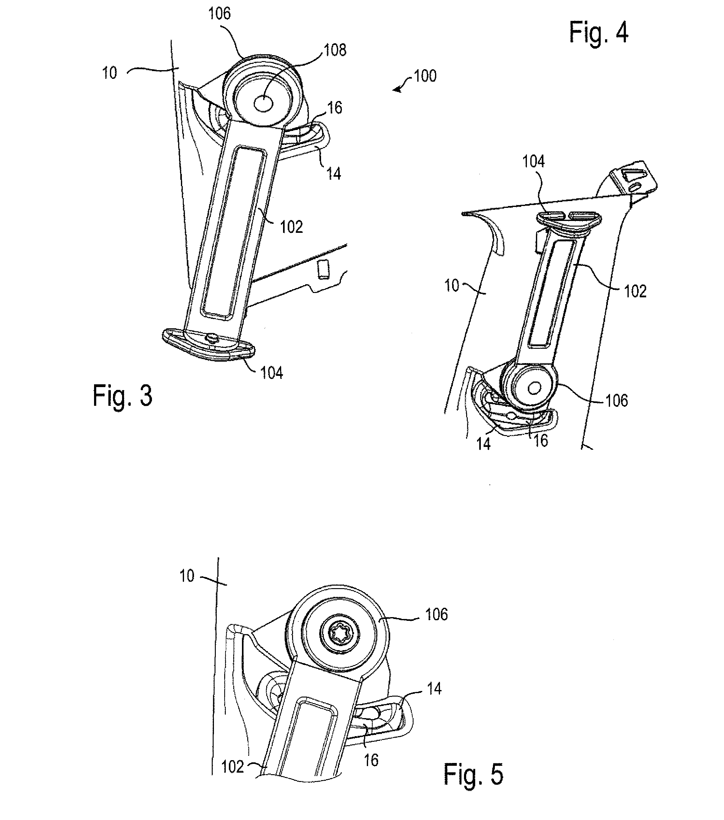 Belt presenter and seat belt system