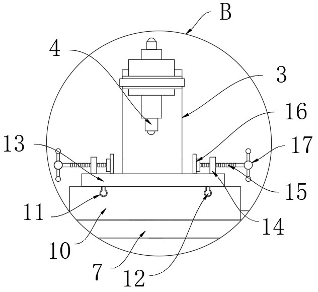 Laser processing device for mechanical accessory production