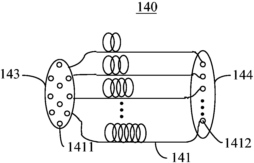 Time characteristic measuring device and system