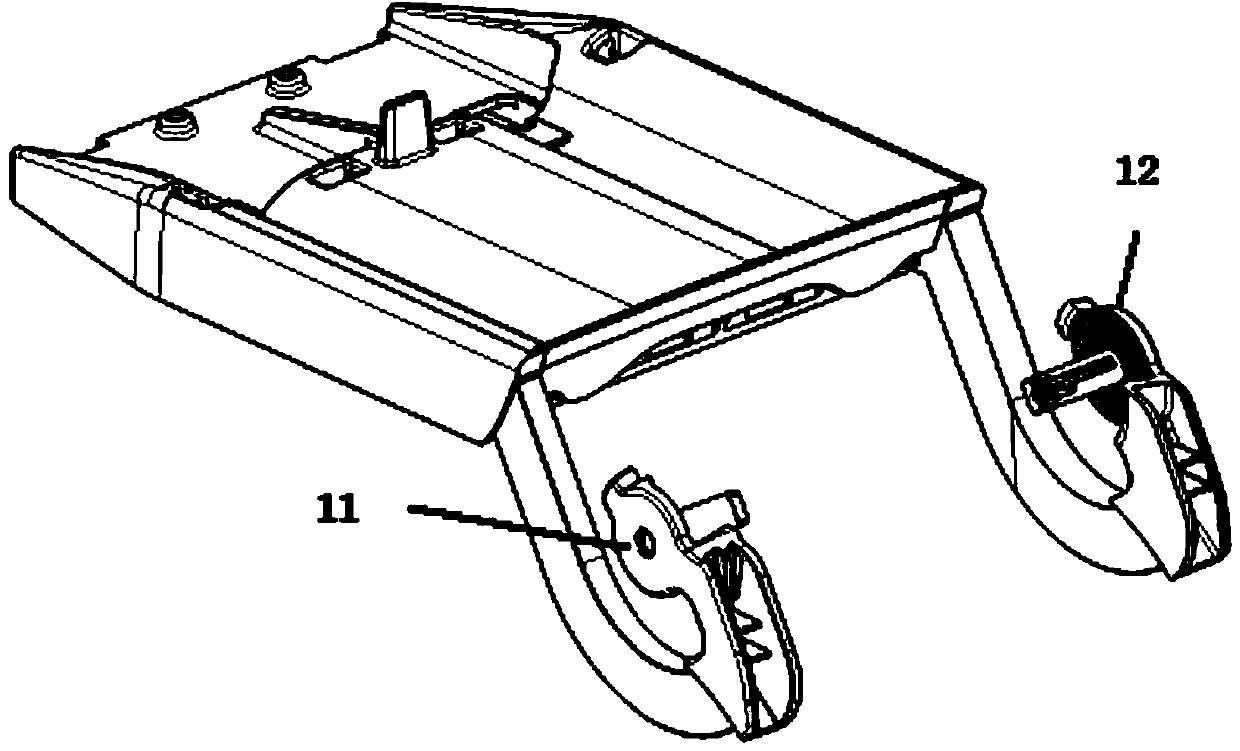 Sliding rotating shaft mechanism and armrest box armrest