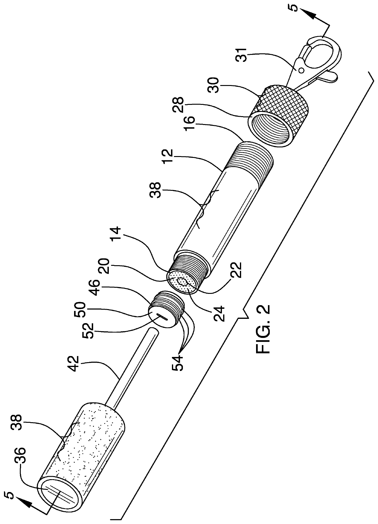 Sanitary Touch Stick Apparatus