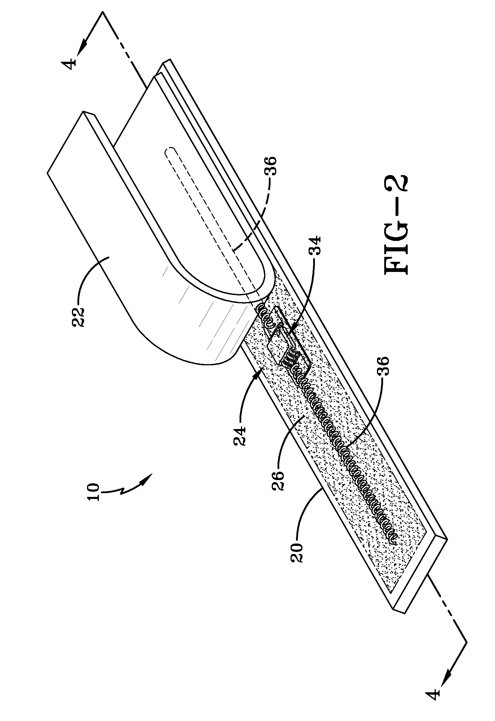 Environmentally resistant assembly containing an electronic device for use in a tire