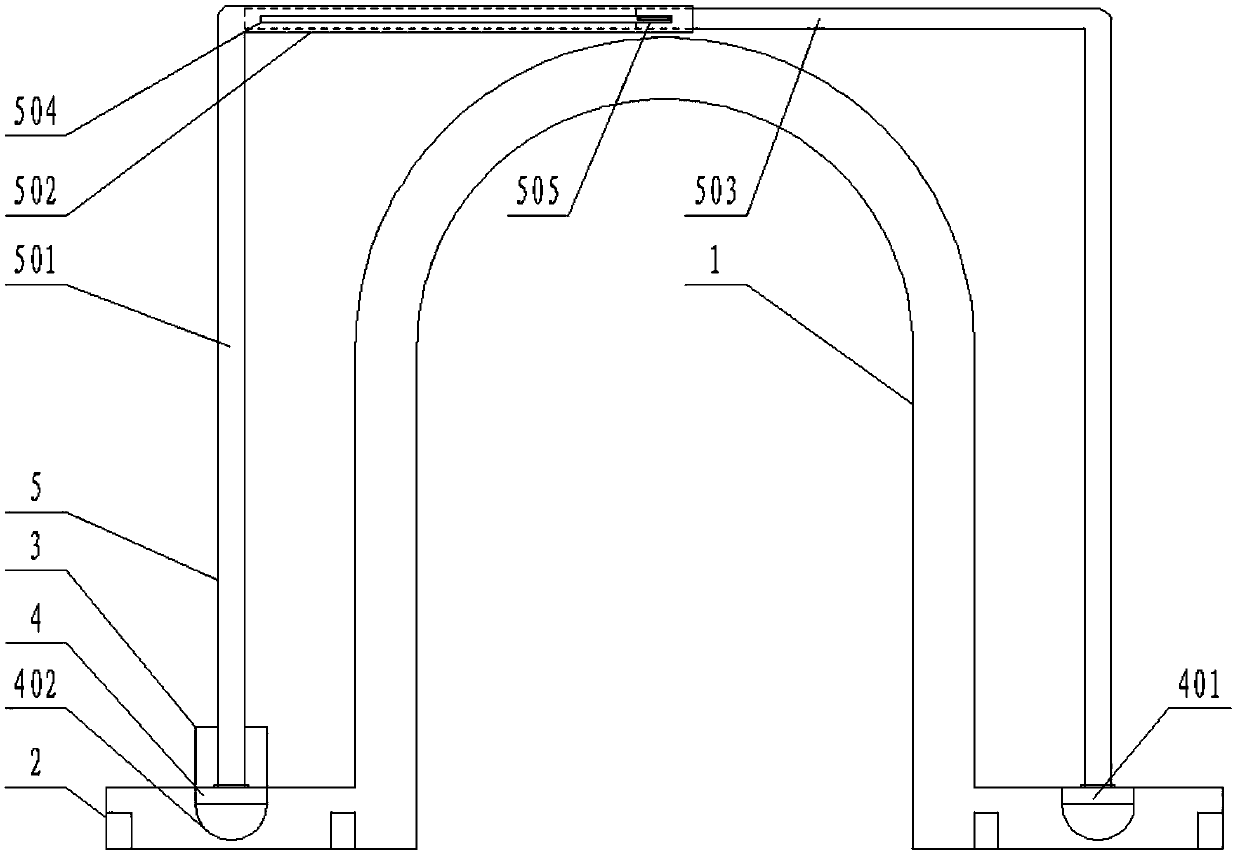 Cutting tool for small hollow pipe with band sawing machine and using method thereof