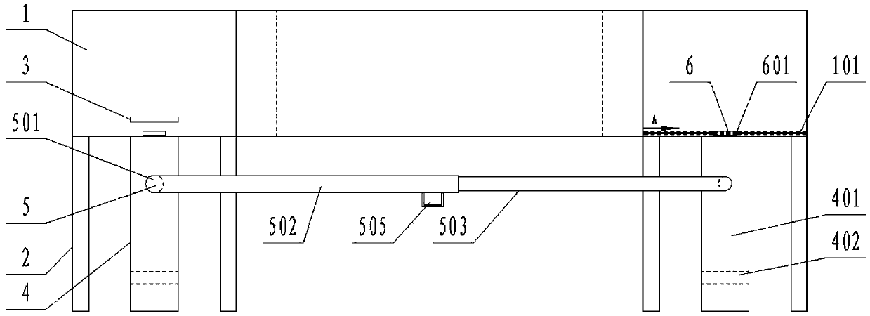 Cutting tool for small hollow pipe with band sawing machine and using method thereof