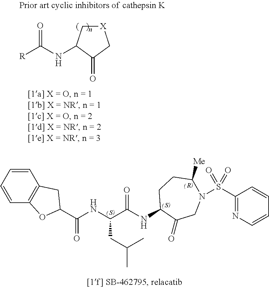 Furo[3,2-B] pyrrol -3-one derivatives and their use as cysteinyl porteinase inhibitors