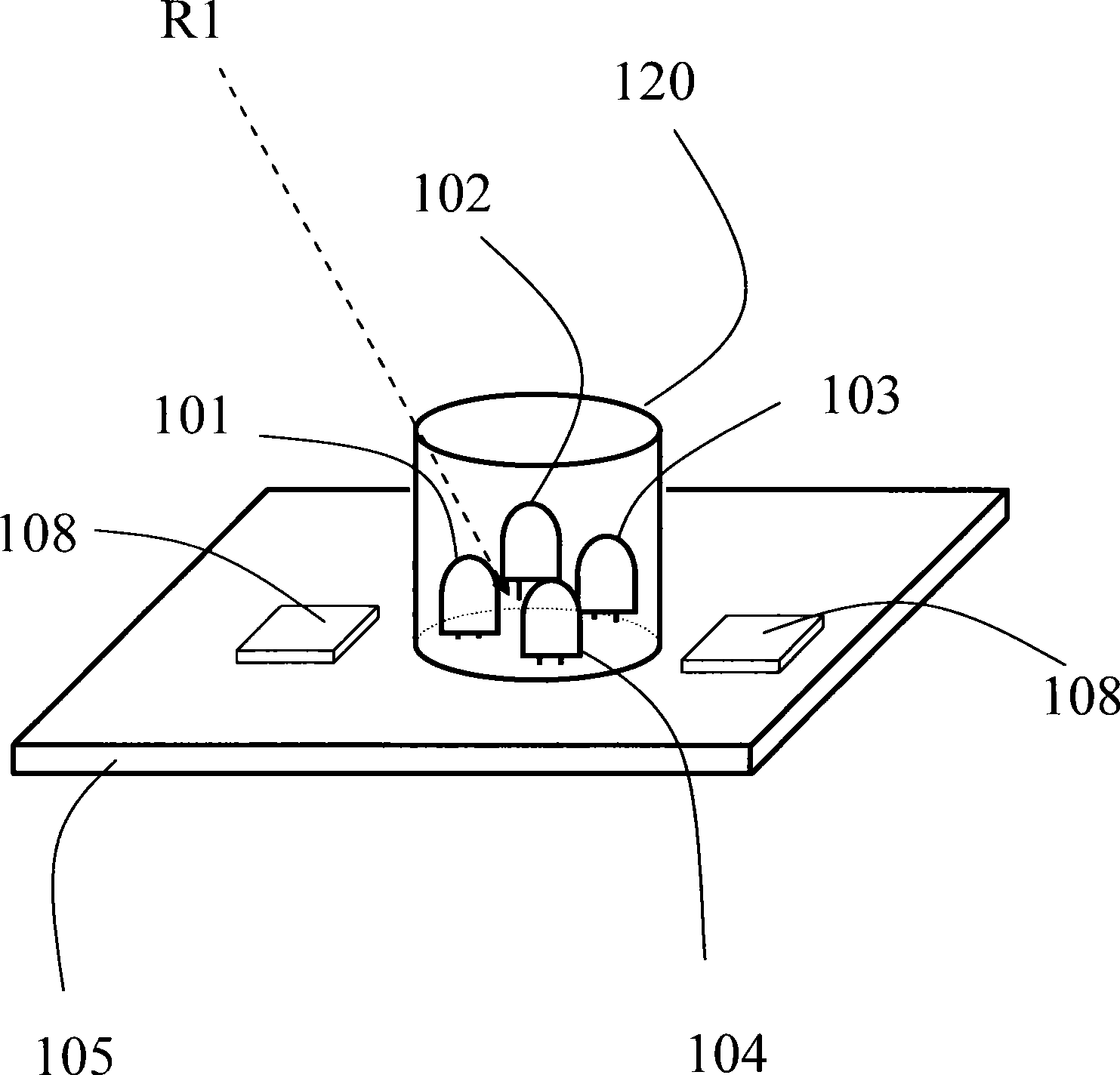 Pressure difference type solar tracking system