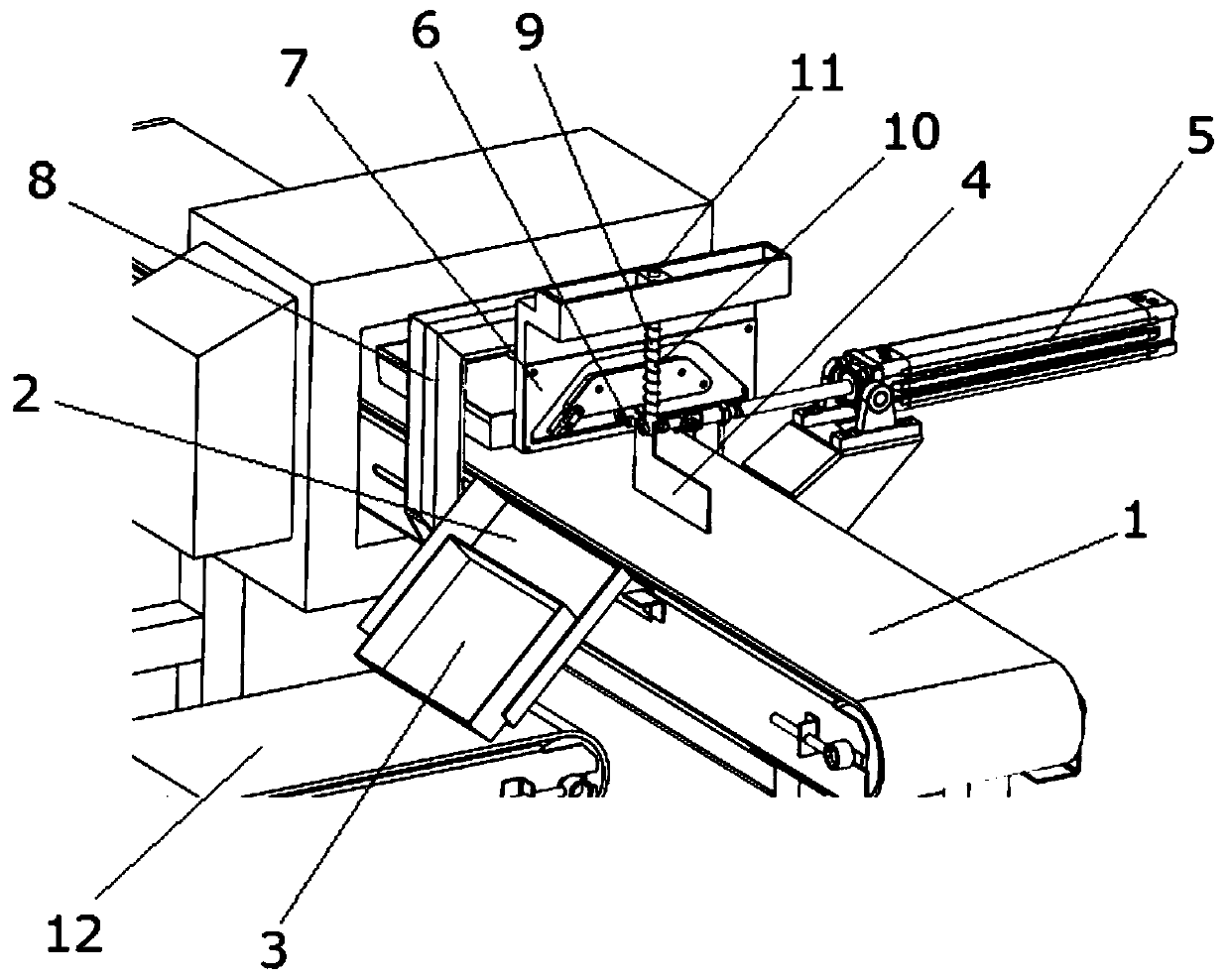 A material sorting method, mechanism, and system