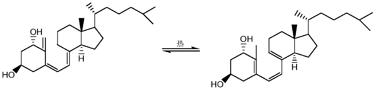 Alfacalcidol precursor preparation method