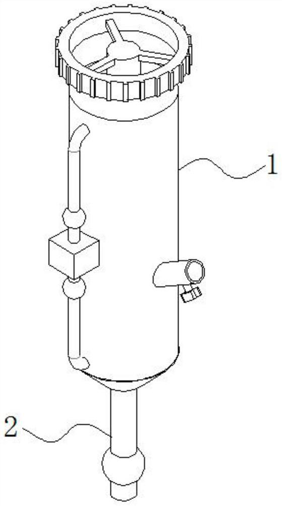 Adjusting assembly based oil injector for mechanical equipment maintenance