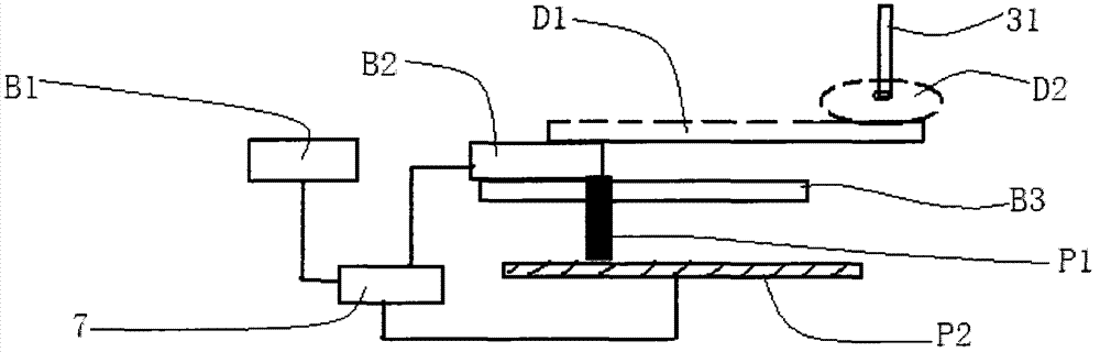 A car equipped with an auxiliary door opening and closing device