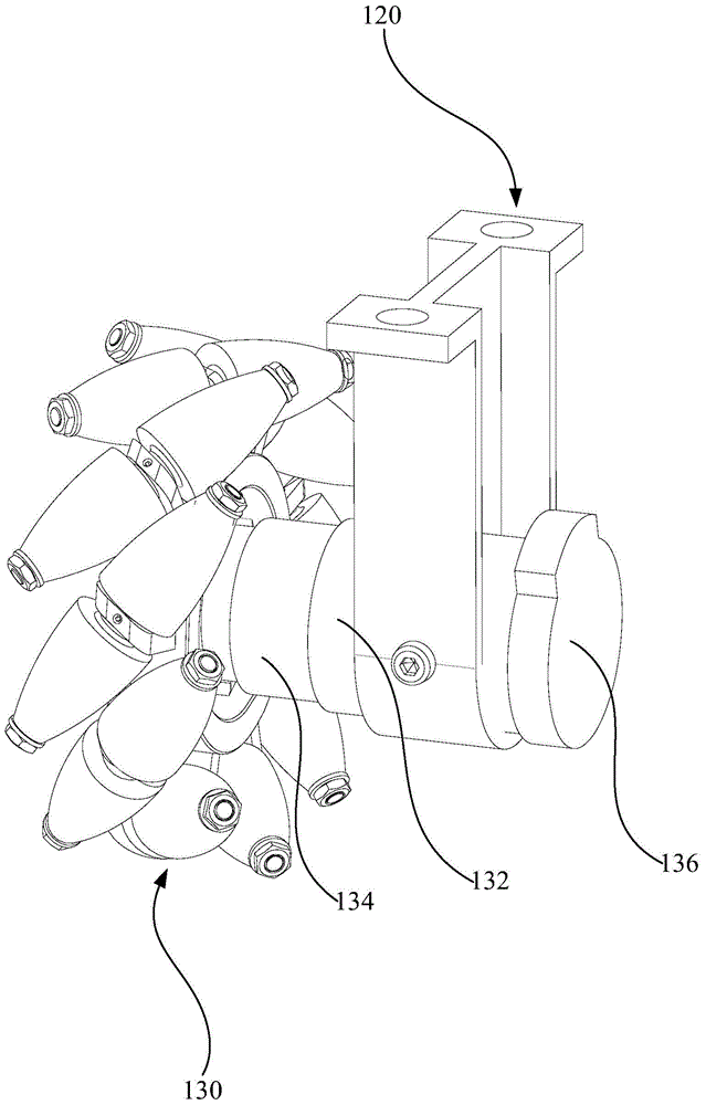 Three-wheeled movable C arm X-ray machine