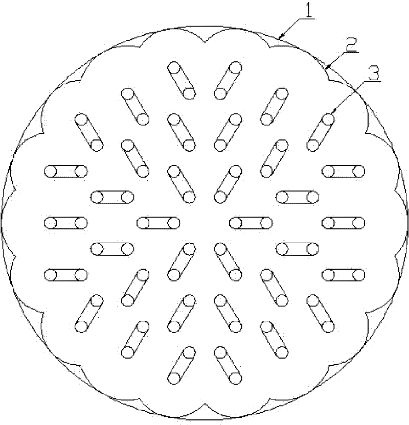 Polysilicon reduction furnace with concave mirror surfaces on inner wall and concave mirror surfaces for polysilicon reduction furnace