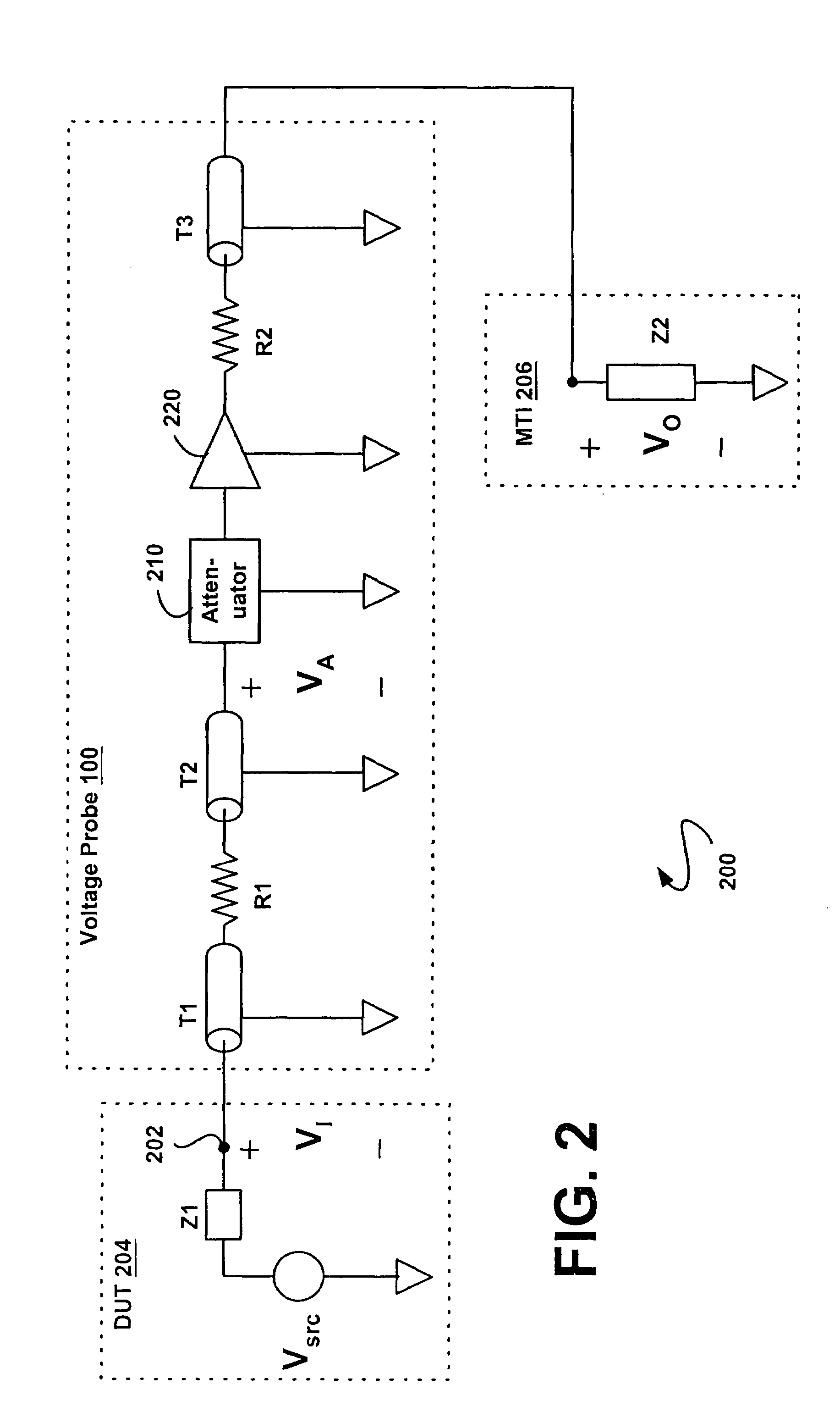 Voltage probe systems having improved bandwidth capability