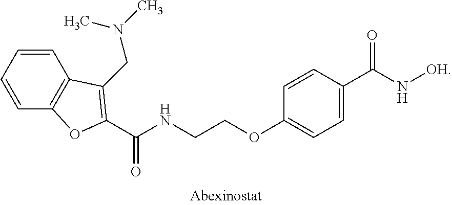 Combinations of histone deacetylase inhibitor and pazopanib and uses thereof