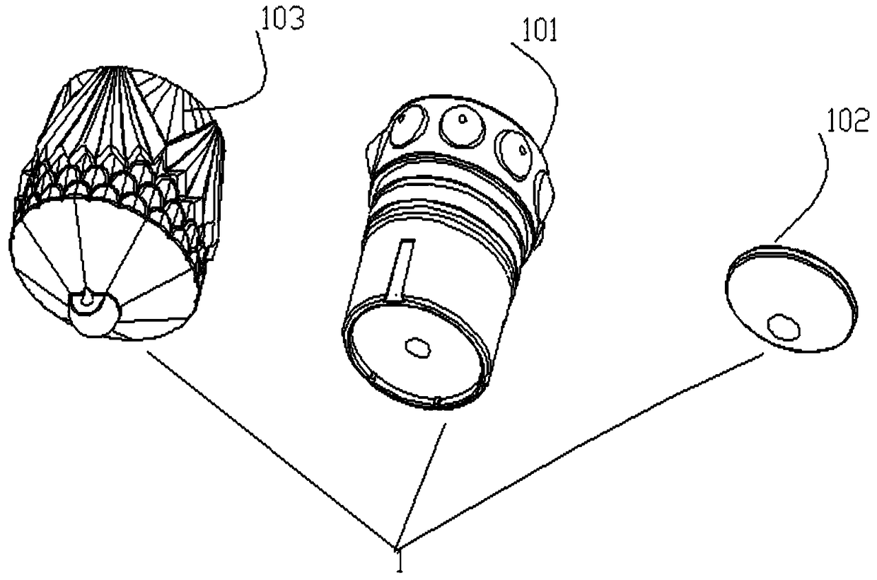 A semi-automatic assembly method and equipment for a cosmetic cover