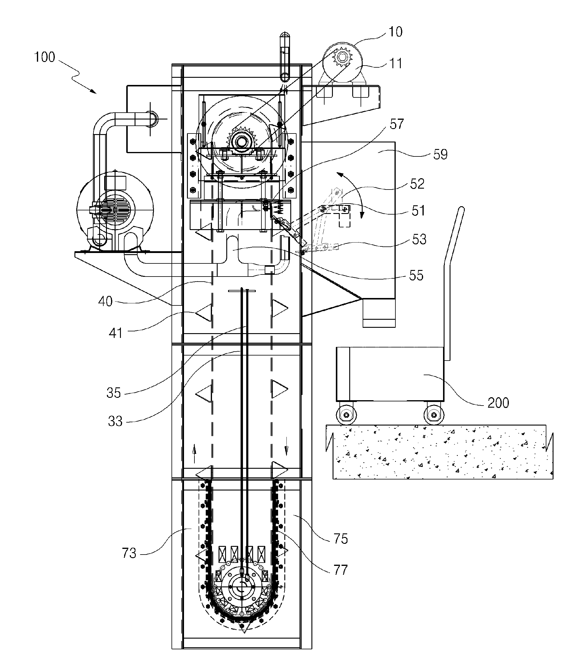 Apparatus for filtering sewage and wastewater