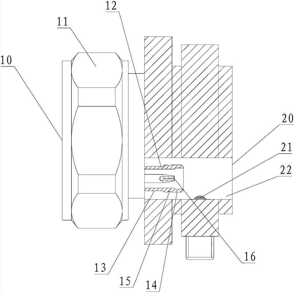 Bunched cable connecting socket, bunched cable connecting plug and bunched cable testing fixture