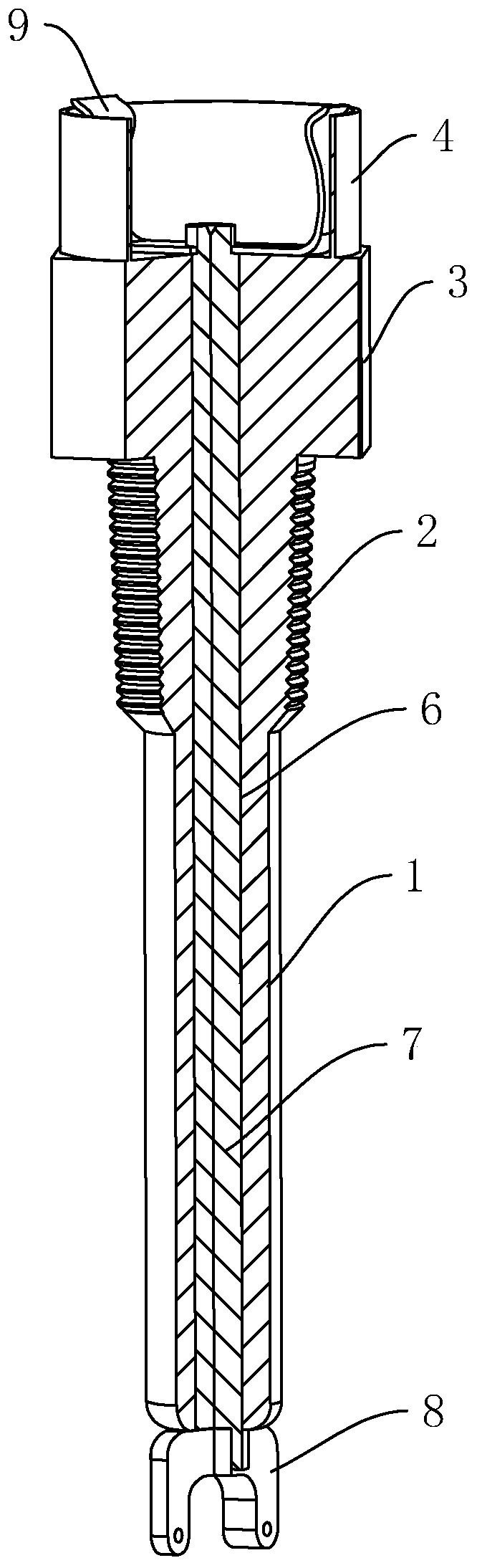 Method for producing conductive screw