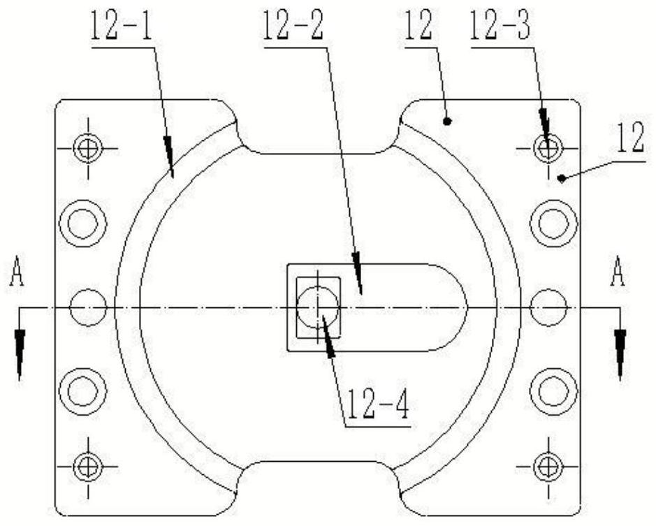 Air compression bipolar pump valve plate assembling device
