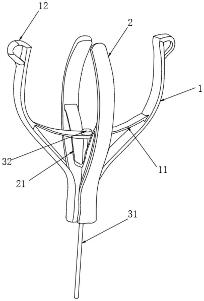 Uterus anti-adhesion stent for preventing and treating uterine cavity adhesion and use method thereof