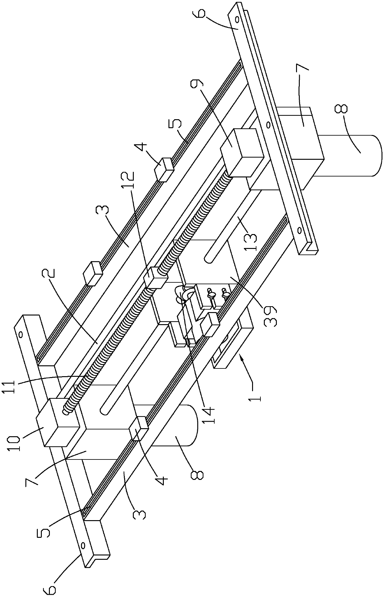 Multipurpose linear driver for electric lifting table and mounting method of multipurpose linear driver