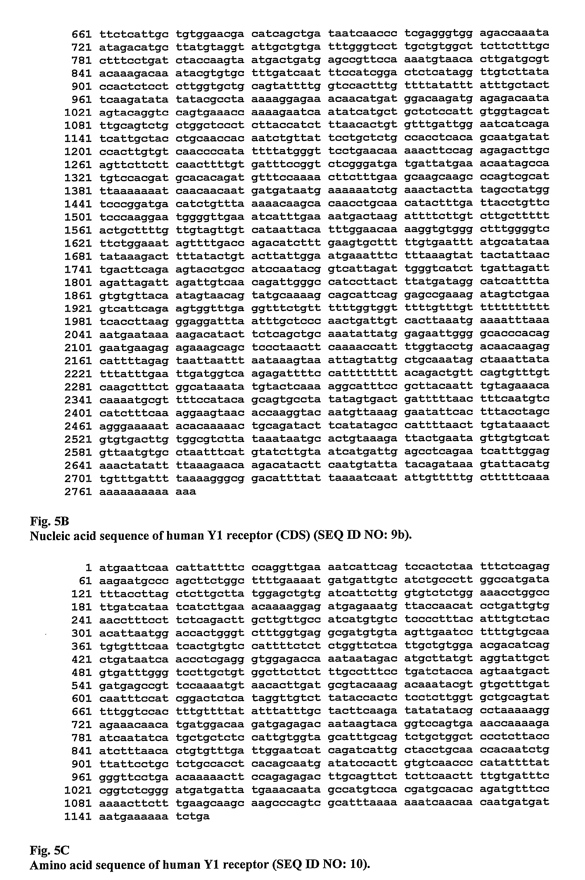 Use of nucleic acid sequences for the treatment of neuralogical and psychiatric diseases and compositions