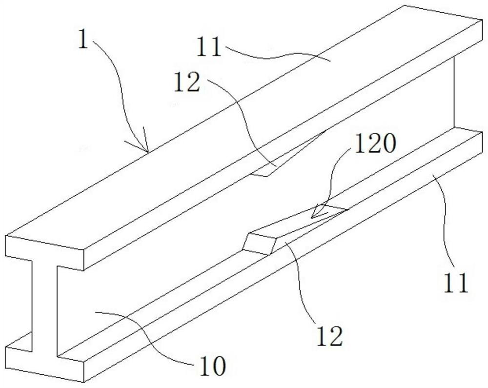 Connecting assembly of assembly type component