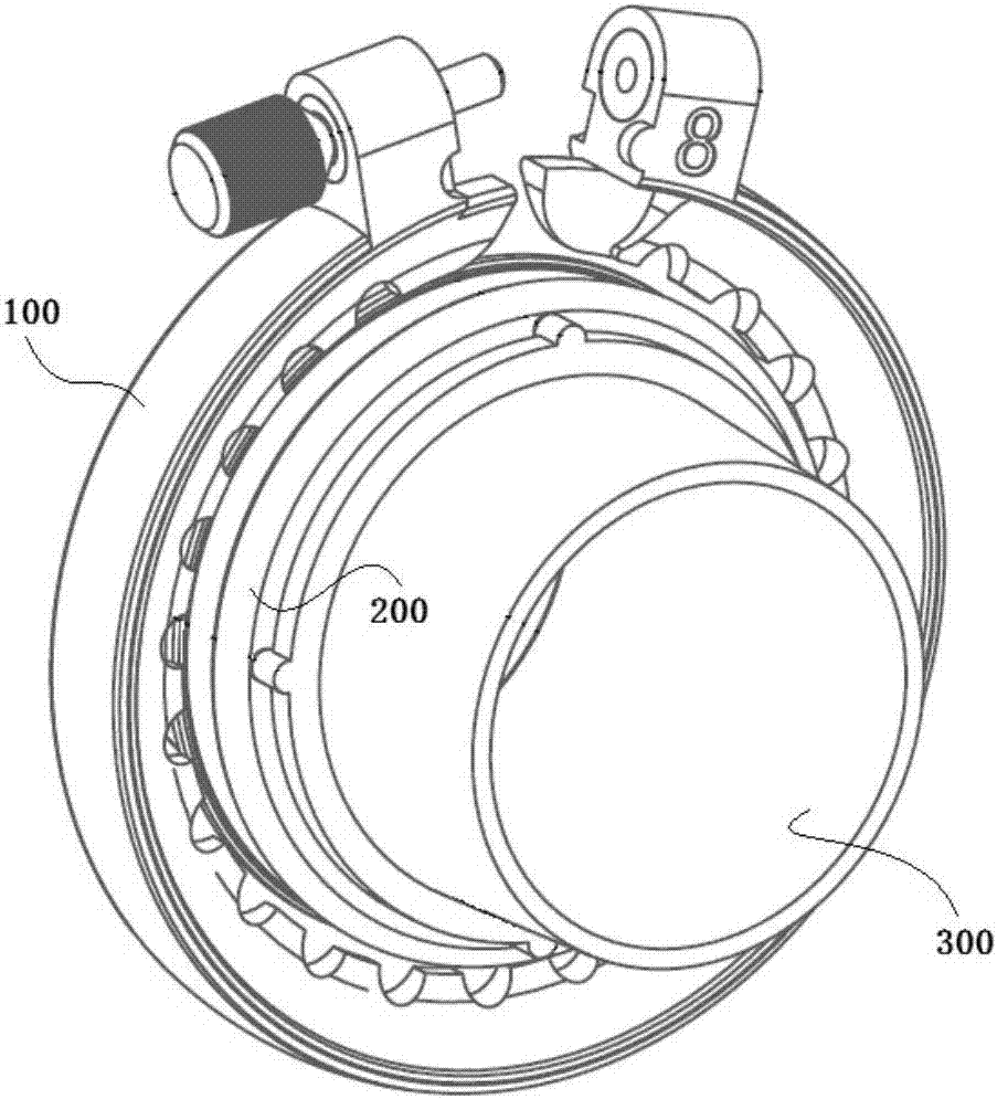 Prepuce loop ligature device capable of protecting penis frenum from accidental injuries in operation