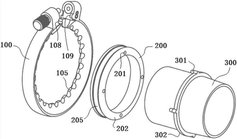 Prepuce loop ligature device capable of protecting penis frenum from accidental injuries in operation