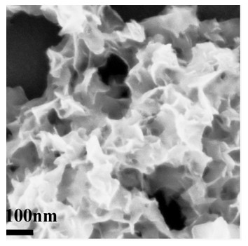 Hydrothermal synthesizing method of sheet-formed diindium trisulphide nano-structured material