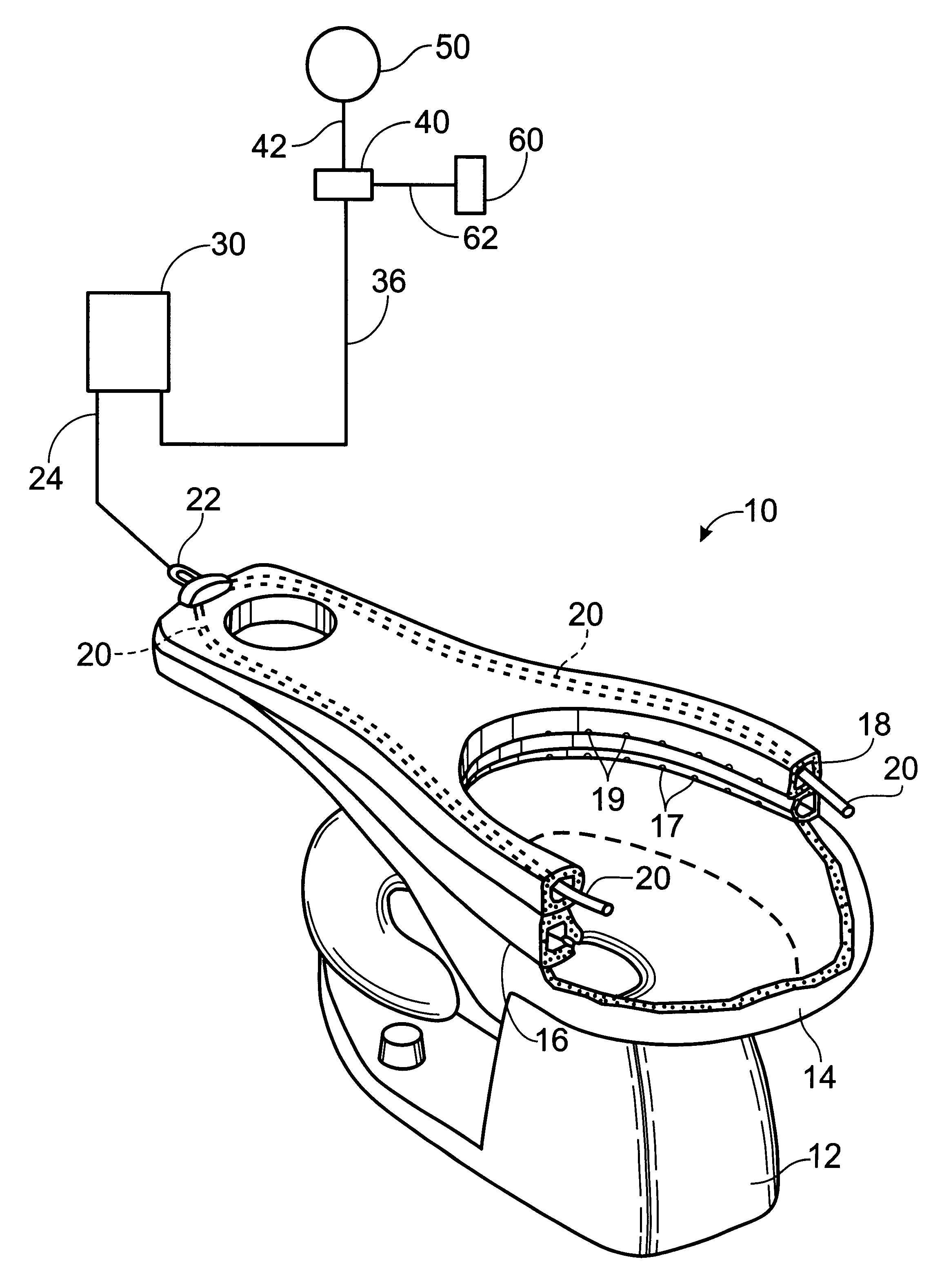 Charge transfer capacitance sensing and control system for an integrated venting system