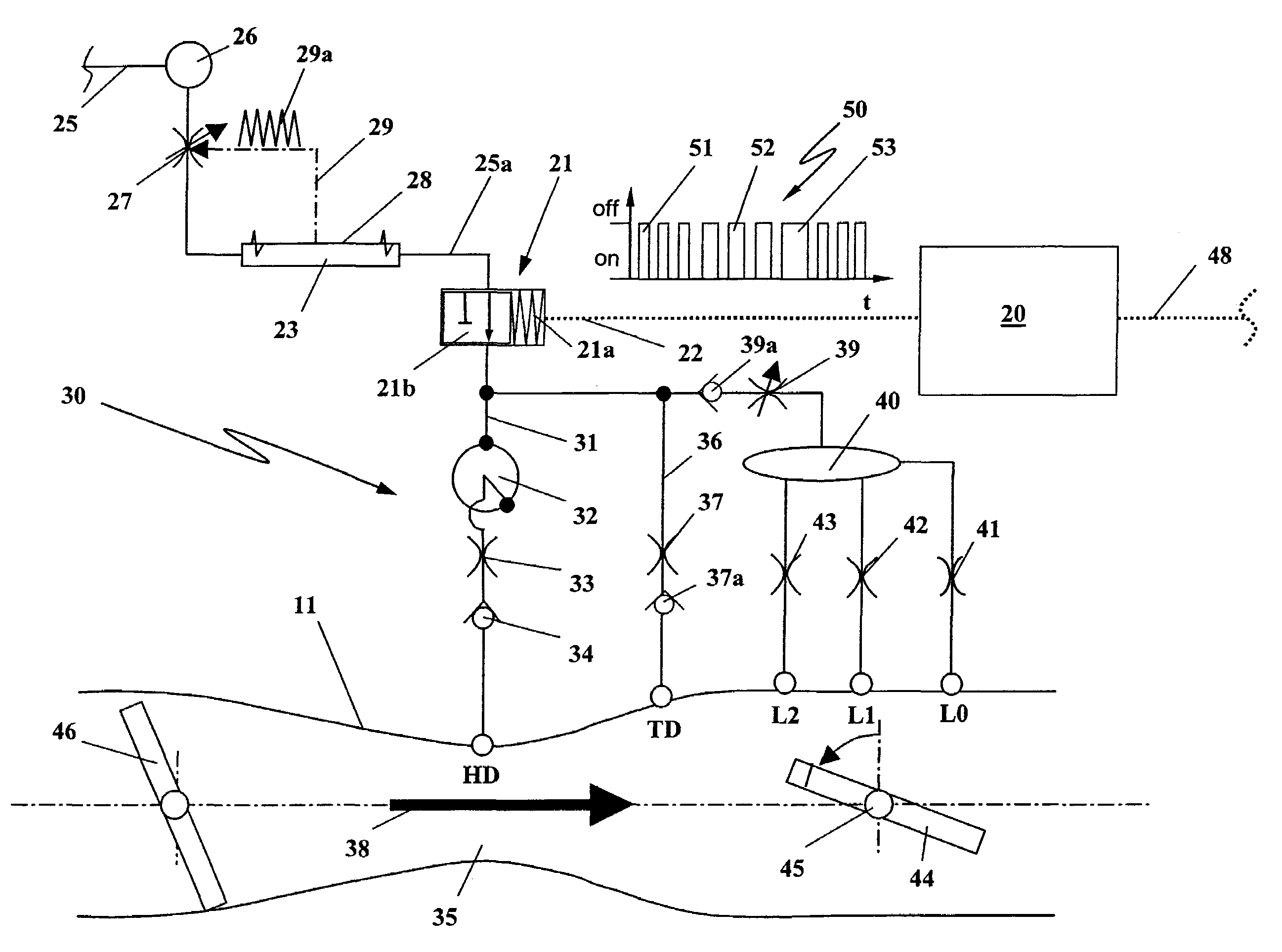 Method for controlling the composition of a fuel/air mixture for an internal combustion engine