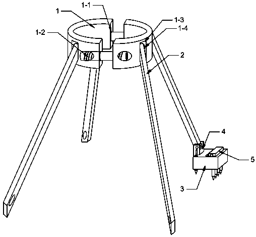 Automatic upwind supporting device for landscape greening plants