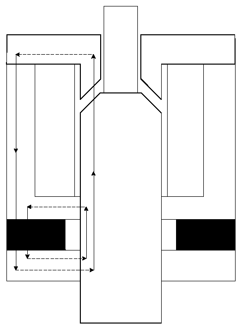 A low-power fast-response electromagnet