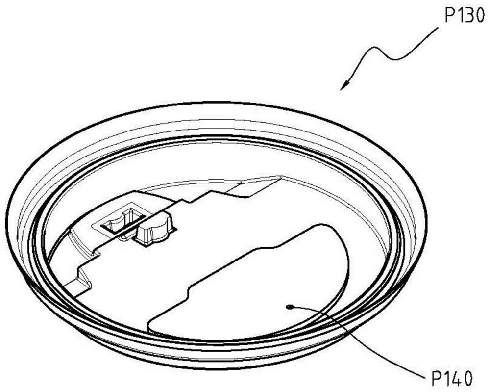 Cover body structure with air-permeable anti-leakage unit