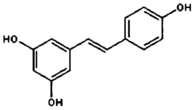 A method for extracting resveratrol from Polygonum cuspidatum