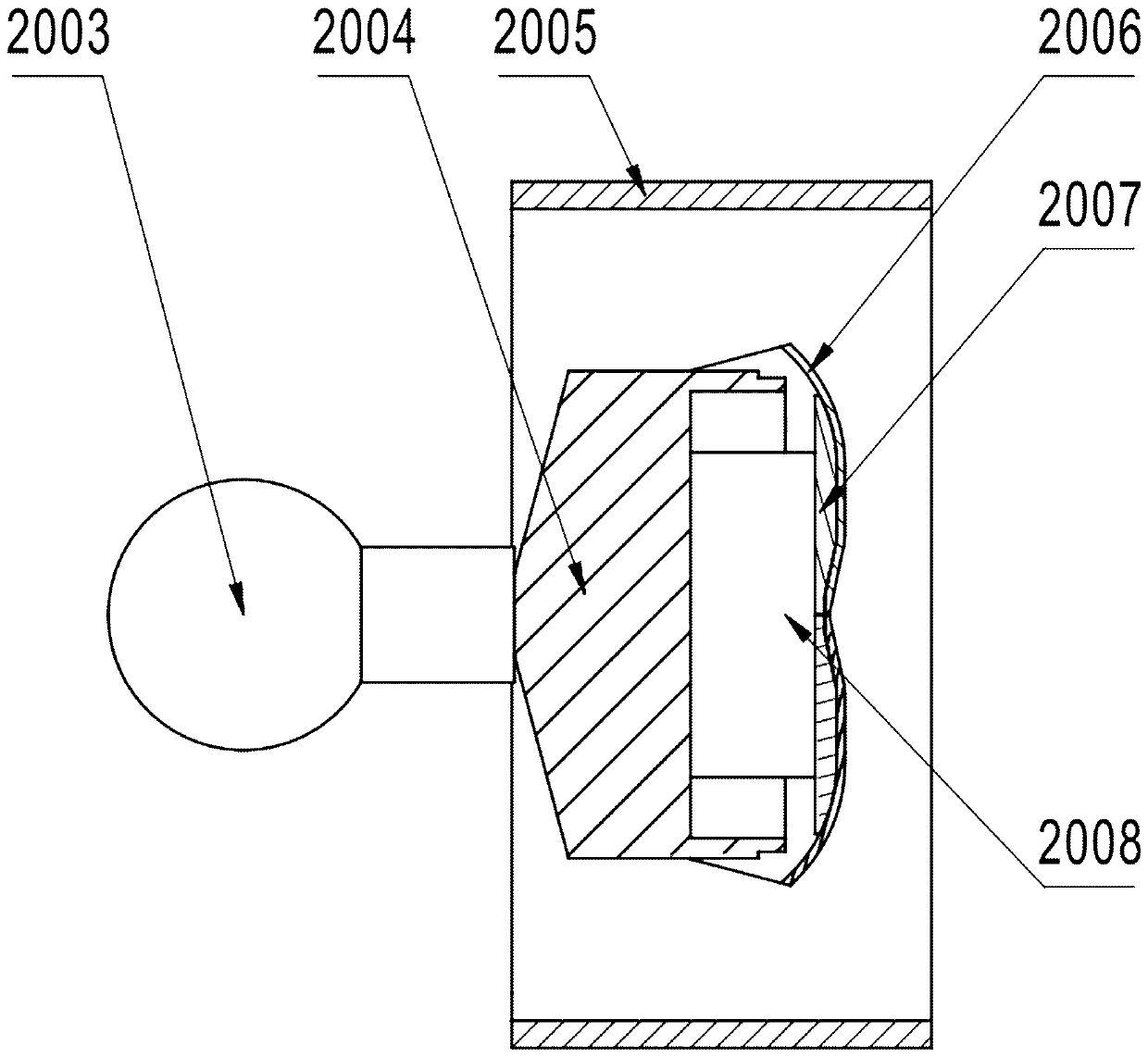 Automatic rebounding seal surface protection device