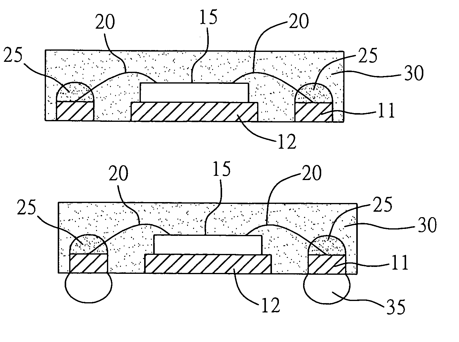 Carrier-free semiconductor package and fabrication method thereof