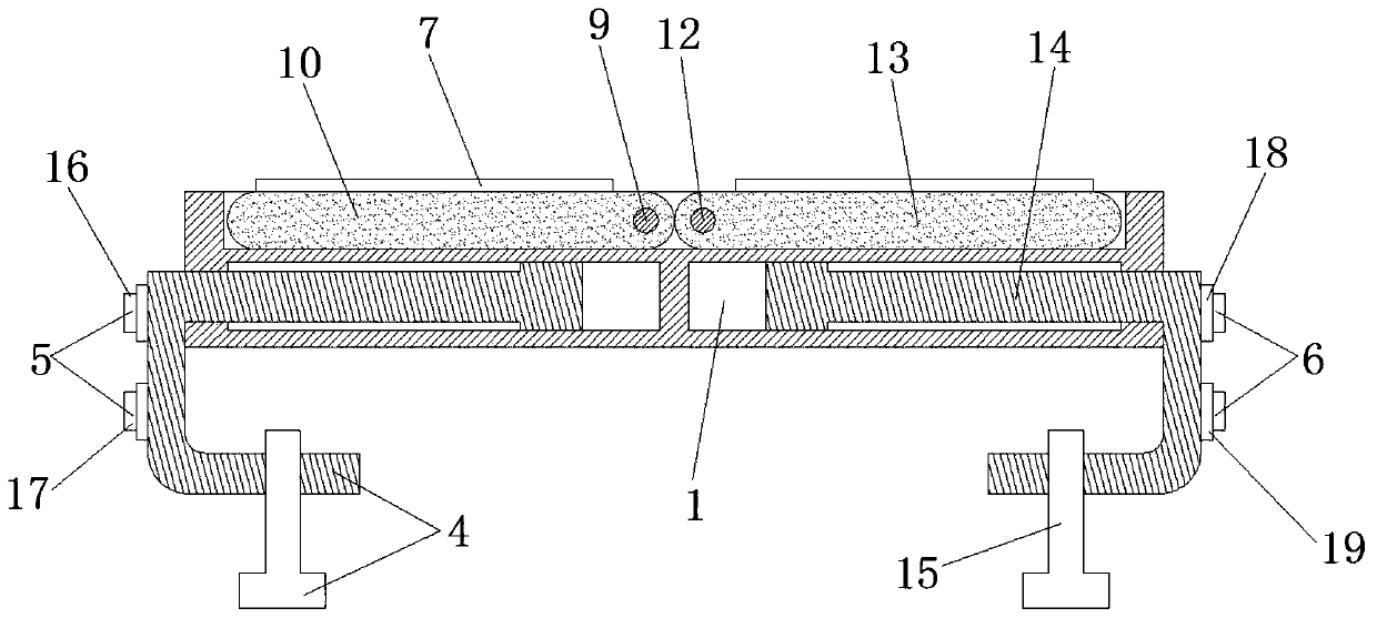 Overturning device for nursing elderly patients