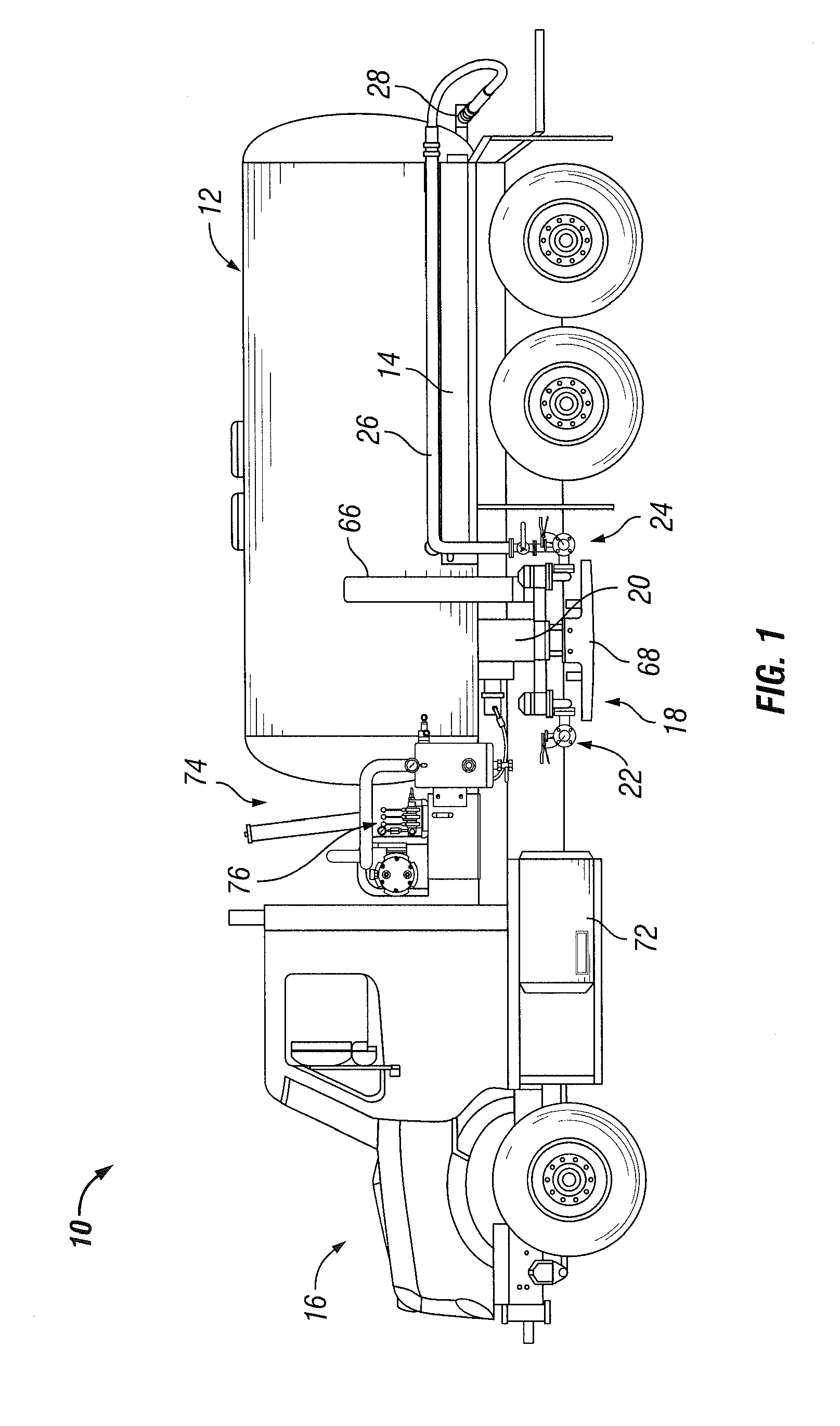 Vacuum Truck with Loading Pump