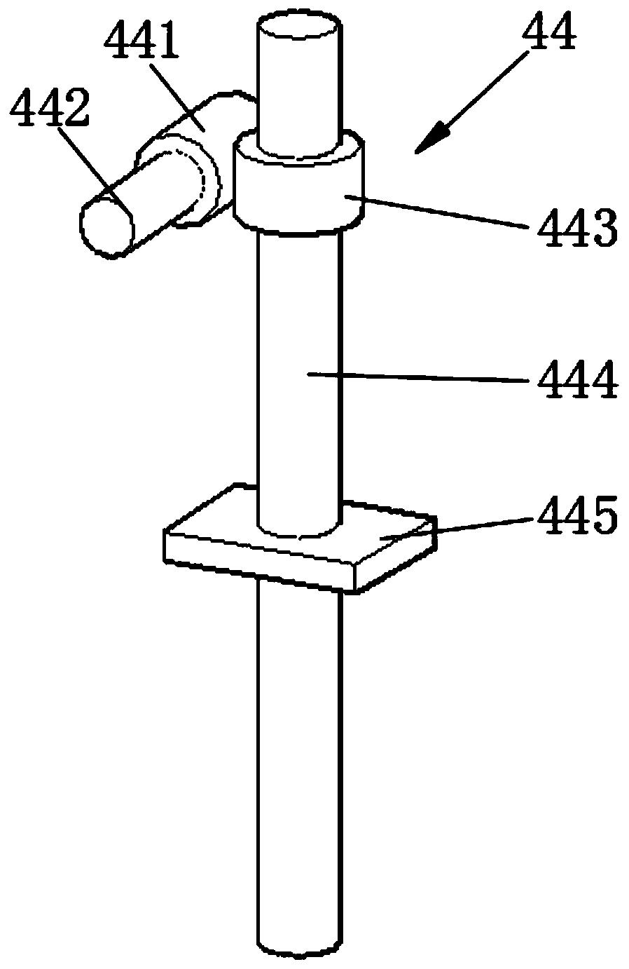 Bagged material conveying equipment